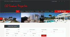 Desktop Screenshot of grsunshineproperties.com